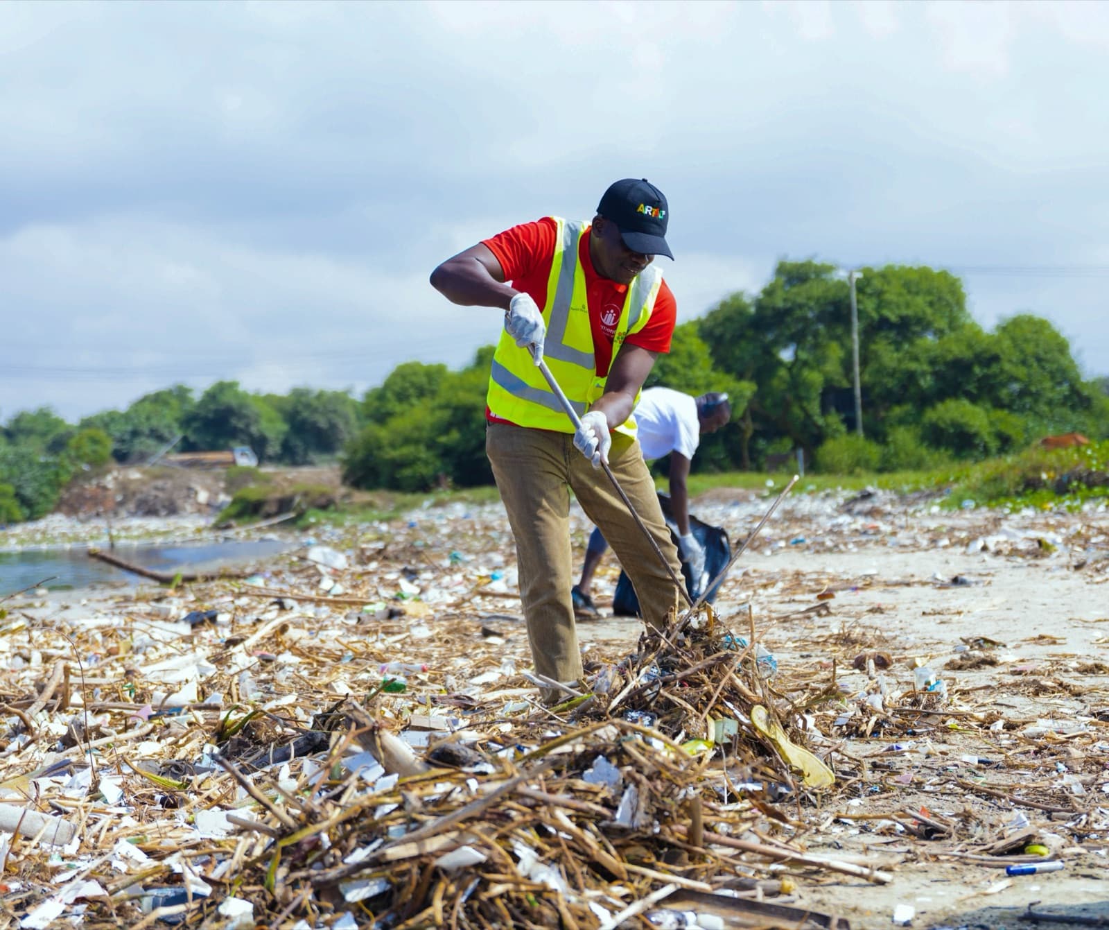 Beach cleanup exercise